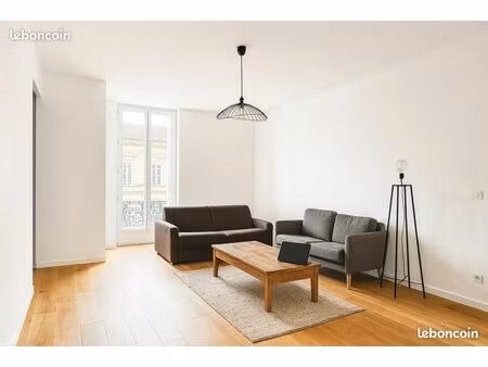 location meublée chartrons/poyenne + terrasse