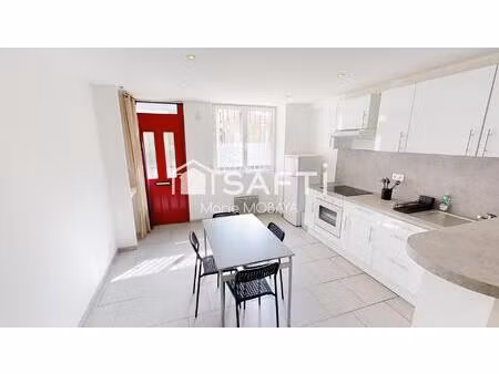 grand appt t1 bis rénové et meublé bordeaux (33800)