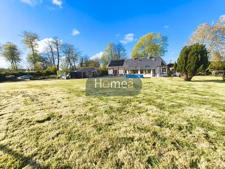 maison normande vivable de plain pied sur 3800m2 de terrain