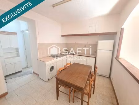 carnoules - appartement t2 34m2 avec cave privative  proche parking et des commodites