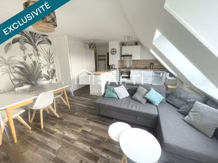 appartement 47 m² rénové à châteauroux