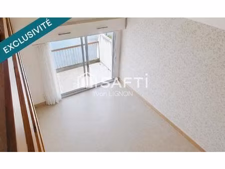 duplex lumineux à réinventer avec grand balcon