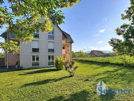 appartement 3 pièces en rez de jardin