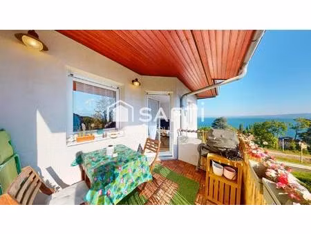 t4 évian gare – balcon vue lac