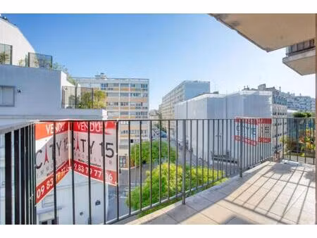 vaugirard : très beau t3 avec balcons