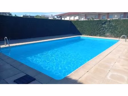 appartement t3 57.74 m² avec balcon et piscine
