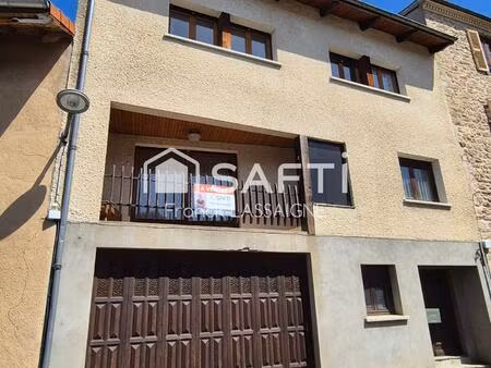 maison centre ville avec balcon et garage