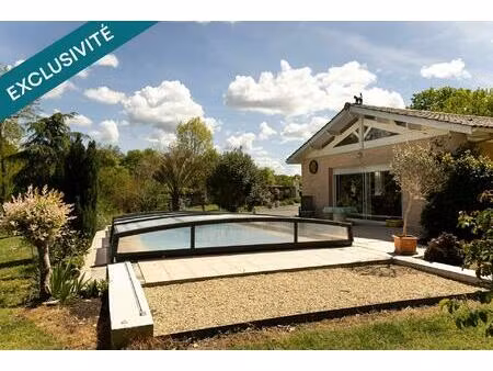 un cadre de vie exceptionnel avec 161m sur 6000m de terrain