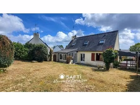 concarneau - maison 87m²  4 pièces  3 chambres