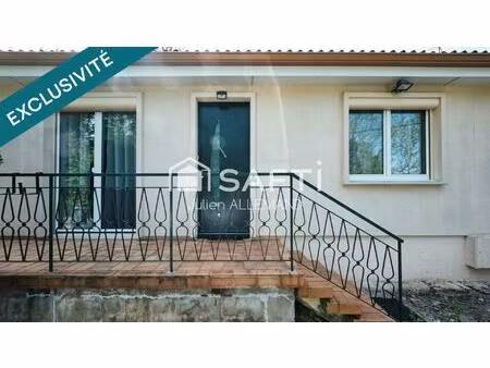 maison avec jardin  terrasse  dépendance et garage