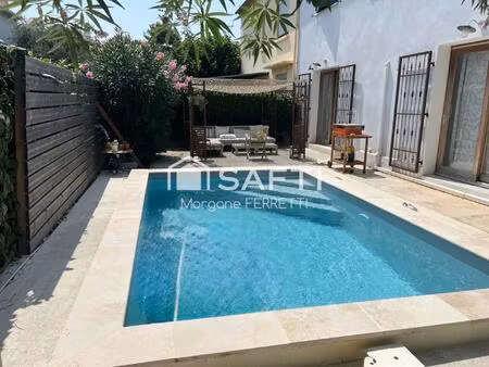 maison familiale 150 m² sur terrain de 319 m² avec piscine