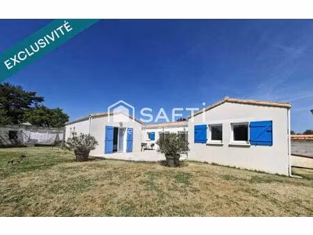 plain pied récent 3 chambres entre ville et océan