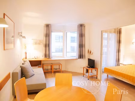 location meublée appartement 2 pièces 33 m² à issy-les-moulineaux (92130)  1 100 €