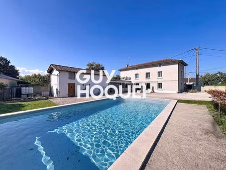 maison 5chbs + piscine et garage - 01290 cormoranche sur saone