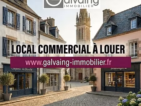 location locaux professionnels 37.19 m² à ploudalmézeau (29830)  540 €
