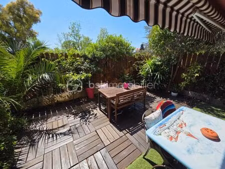 cagnes-sur-mer – bréguières | 3 pièces 76 m² | terrasse  jardin  parking | à 500 m de la m