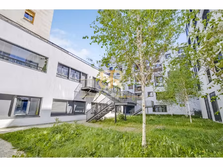 quartier newport - canal de l'ourcq - lumineux - vue jardin