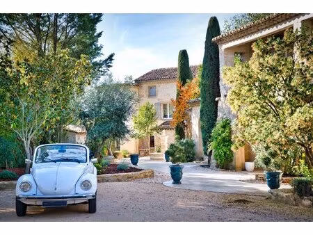 elegant character property on the outskirts of uzès  blending authenticity and art de vivr