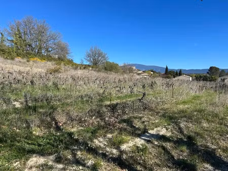 vente terrain à batir 4000 m² à saint-marcellin-lès-vaison (84110)  330 000 €