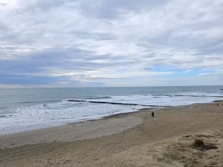 a vendre superbe 2 pièces en première ligne à carnon