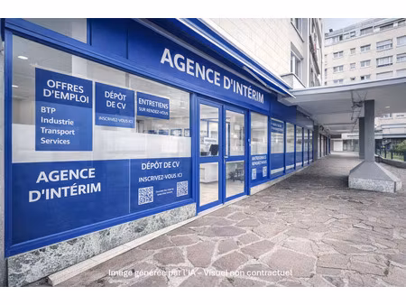 boutique à louer dans le centre ville de colombes