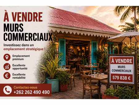 murs commerciaux occupés - rendement 8%