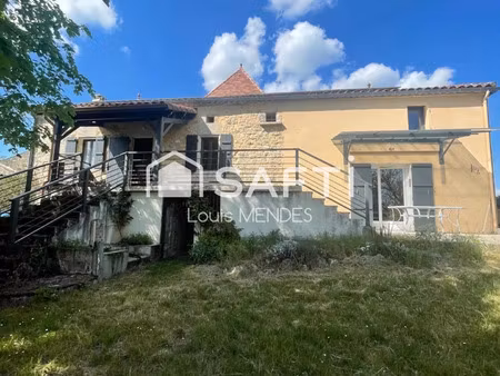 vente maison 5 pièces 160 m² porte-du-quercy (46800)