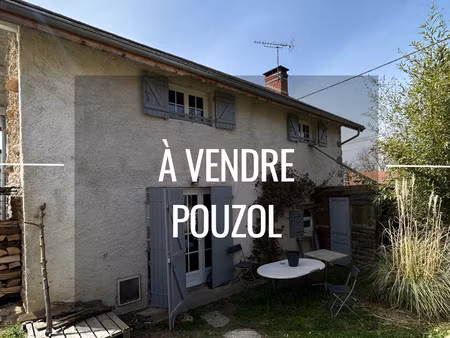 pouzol maison avec terrain et garage