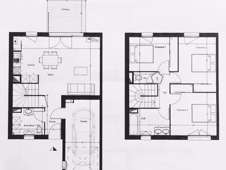 villa t4 duplex - 84 m² + garage - mondonville (31700)