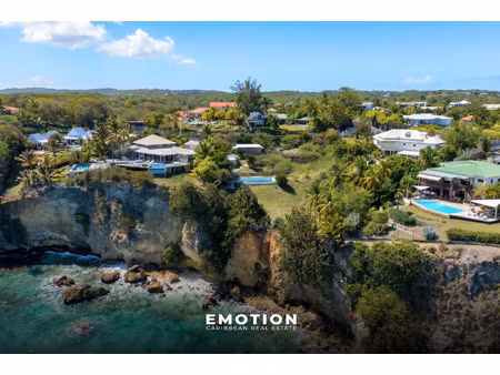 terrain sur falaise vue mer 180? - sainte-anne