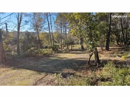 terrain 1 516 m² bagnols en foret