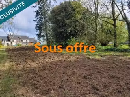 vente terrain à radenac (56500) : à vendre / 1250m² radenac