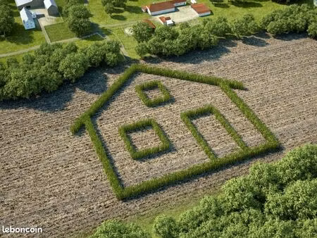 terrain 290 m² le champ saint pere