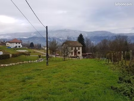 terrain constructible savoie lac aiguebelette