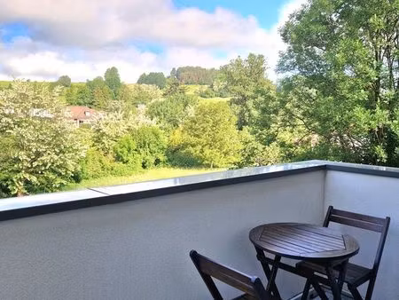 studio meublé 28m2 avec balcon et place de parking résidence privée
