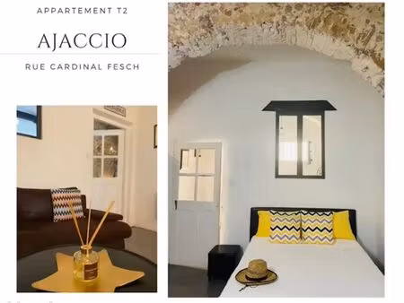 t2 ajaccio rue fesch - location au mois