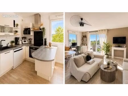 location – beau t3 meublé avec terrasse