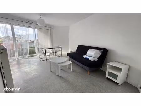 studio meublé lumineux avec balcon et parking – quartier nansouty
