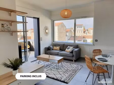 location étudiante (2ch) - appart de standing - la rochelle