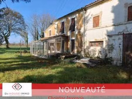 vente maison piscine à belluire (17800) : à vendre piscine / 165m² belluire