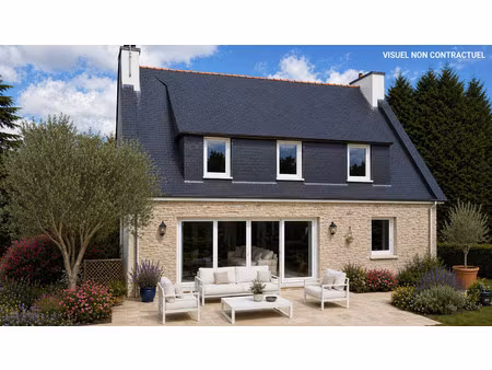 vente maison à ergué-gabéric (29500) : à vendre / 114m² ergué-gabéric