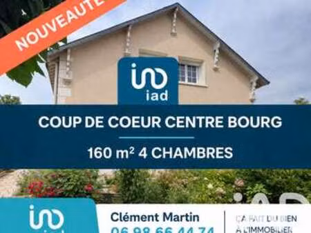 vente maison à saint-maur (36250) : à vendre / 160m² saint-maur