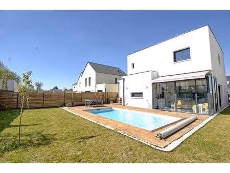maison de plain pied avec piscine de 2024 type 5 brain sur l'authion
