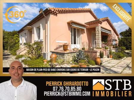 maison avec piscine et fort potentiel au pouzin