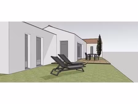 terrain + projet de construction