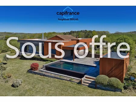 propriété à vendre monsegur 7 pièce(s) 170m2 445 200€