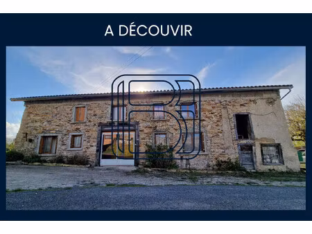 maison avec fort potentiel et jardin attenant