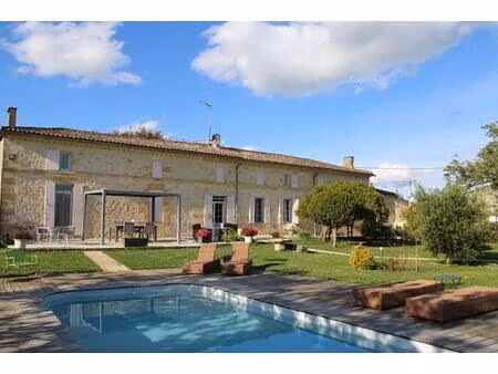 belle girondine au calme avec vue sur les vignes + villa attenante
