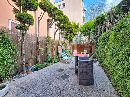 maison gennevilliers limite asnieres 3 pièces 70 m² cité jardin terrain 145m²