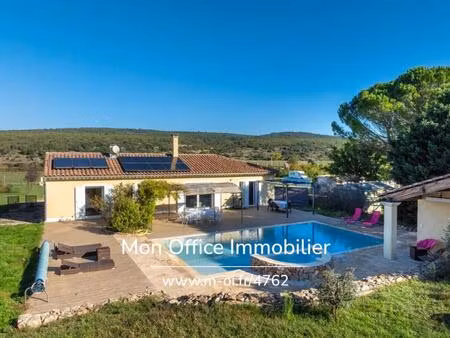 référence : 5496-sjo. - belle villa de plain pied à rians (83560) 2 suites + 2 chambres  4